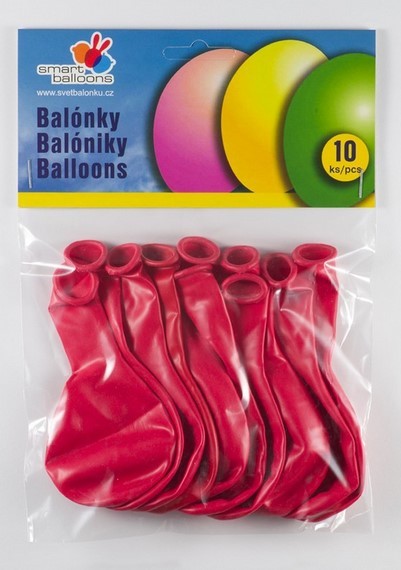 Nafukovací balonky červené 10ks 53101 - Dekorace a domácnost Dekorace Ostatní